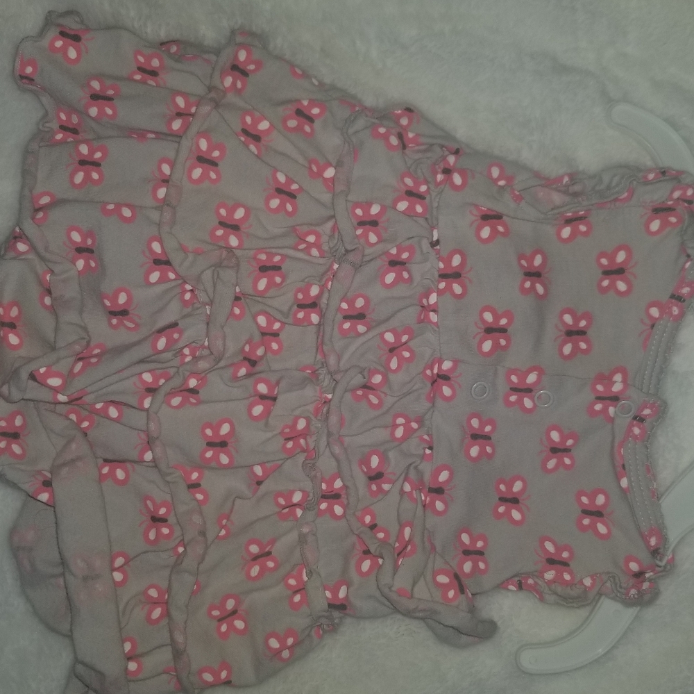 Carter's Butterfly Ruffle Dress - Picture 3 of 3